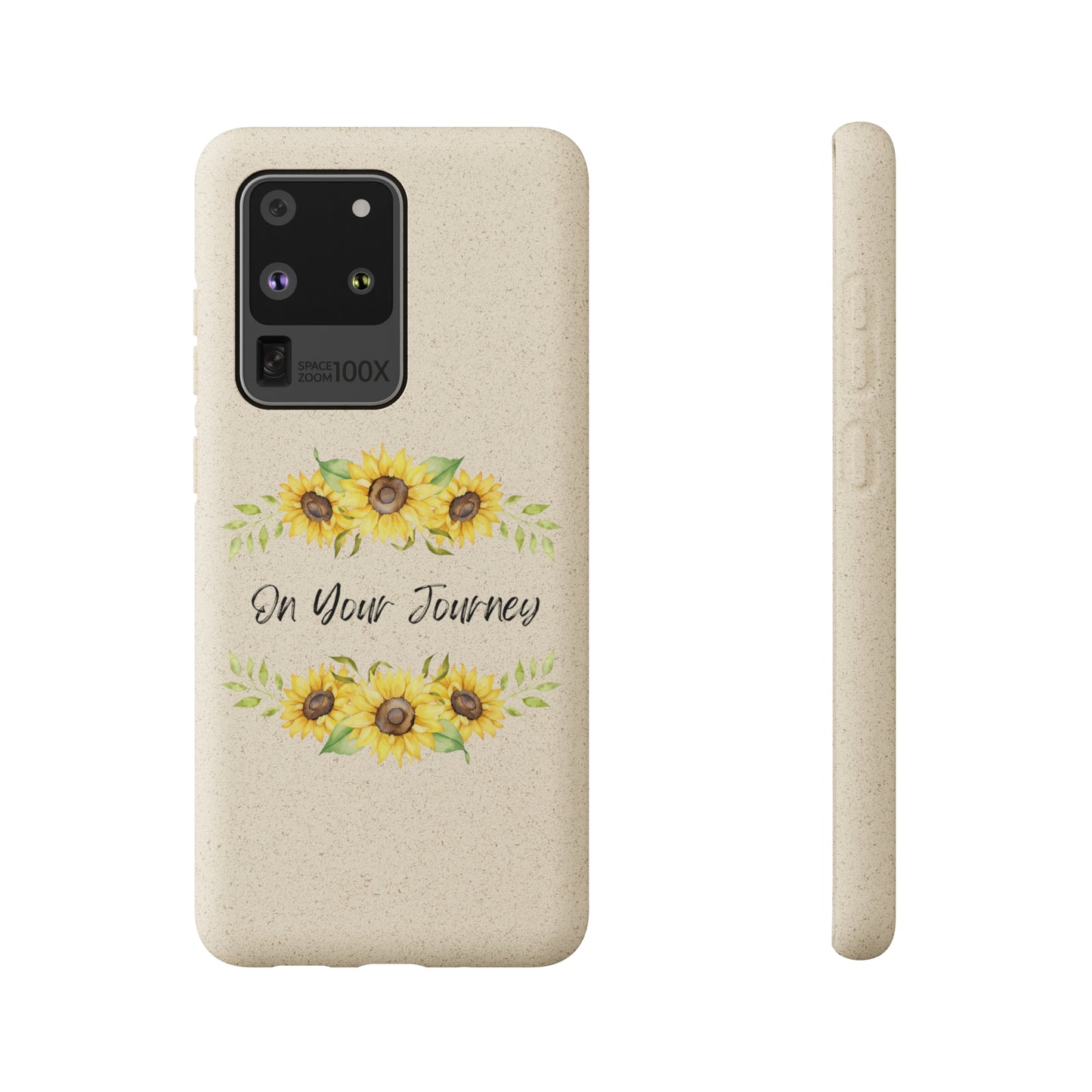 On Your Journey Flower Crown Biodegradable Cases