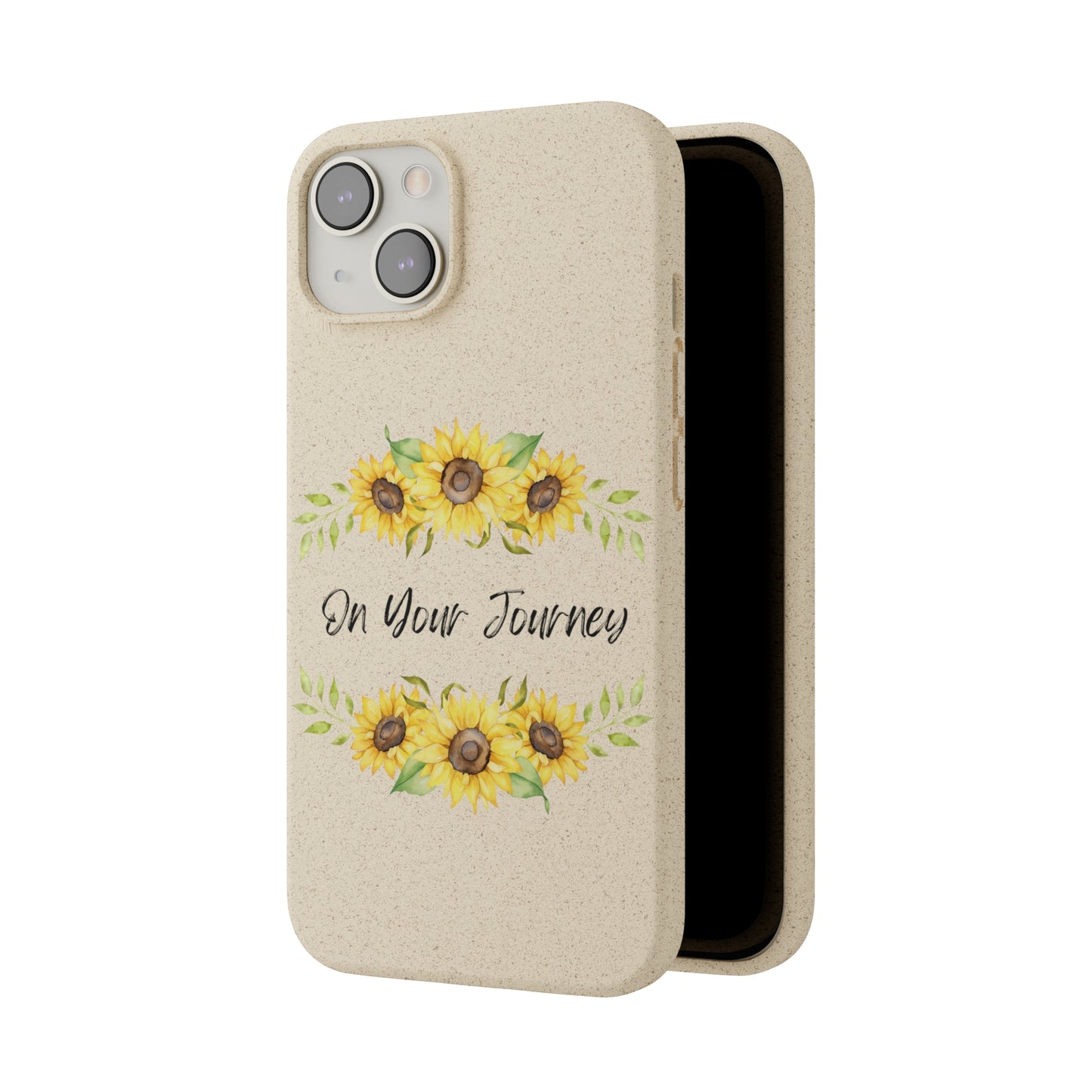 On Your Journey Flower Crown Biodegradable Cases