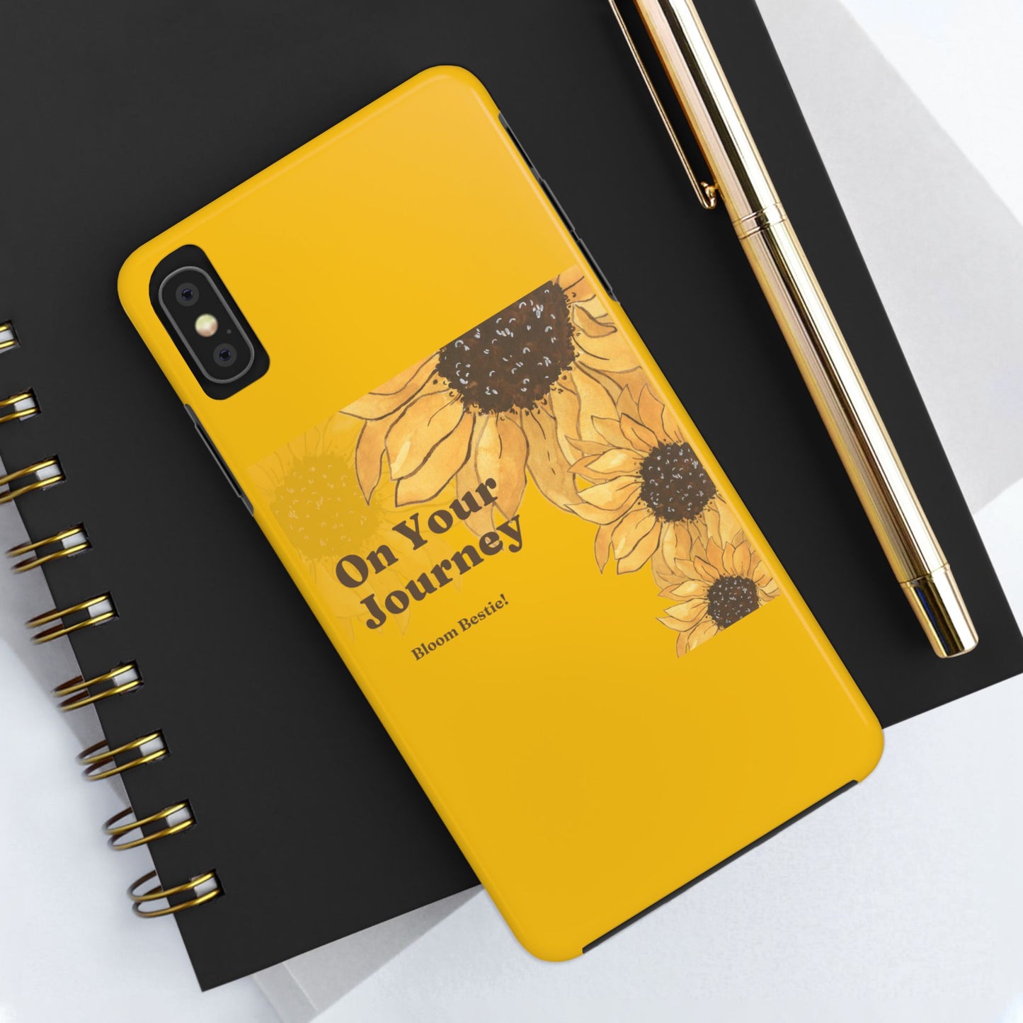 On Your Journey Sunflower Tough Phone Cases
