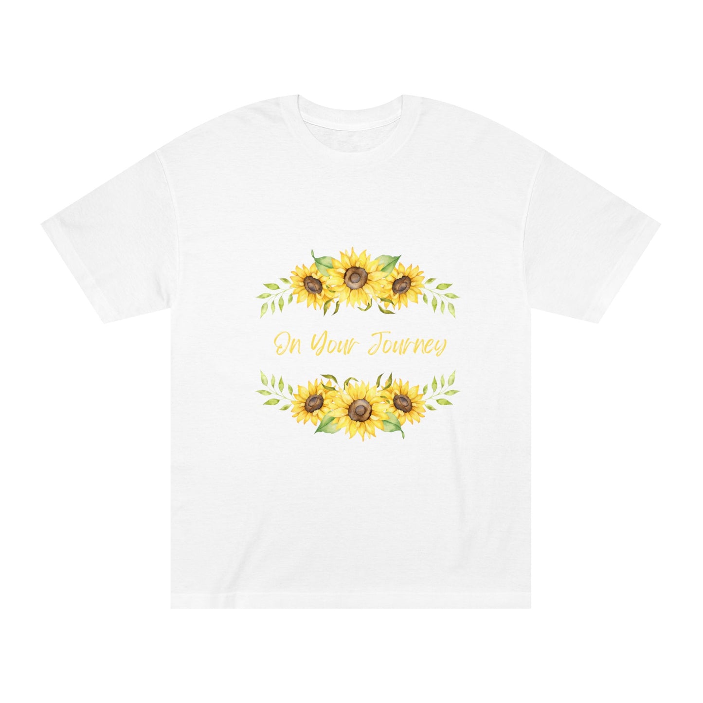 On Your Journey Flower Crown Unisex Classic Tee