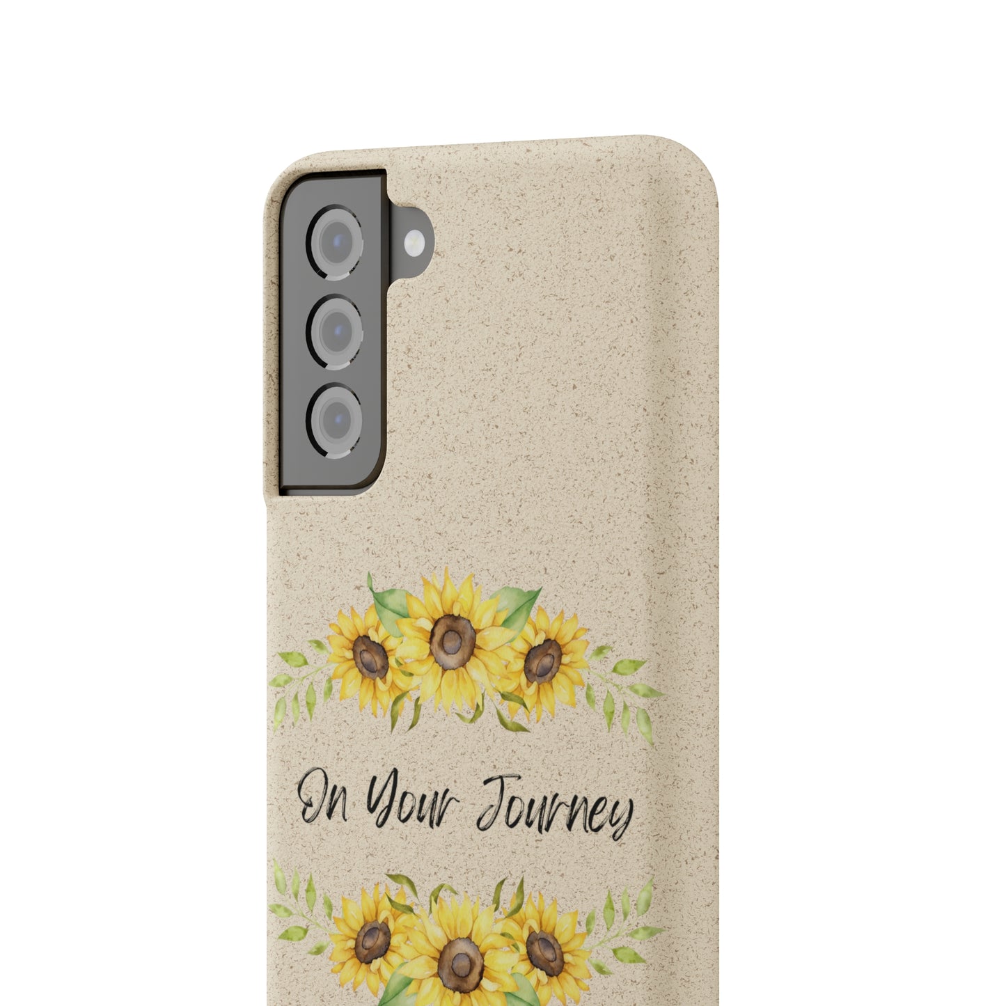 On Your Journey Flower Crown Biodegradable Cases