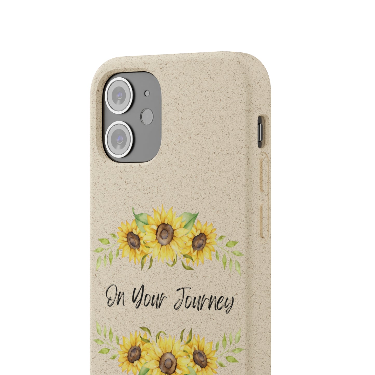 On Your Journey Flower Crown Biodegradable Cases