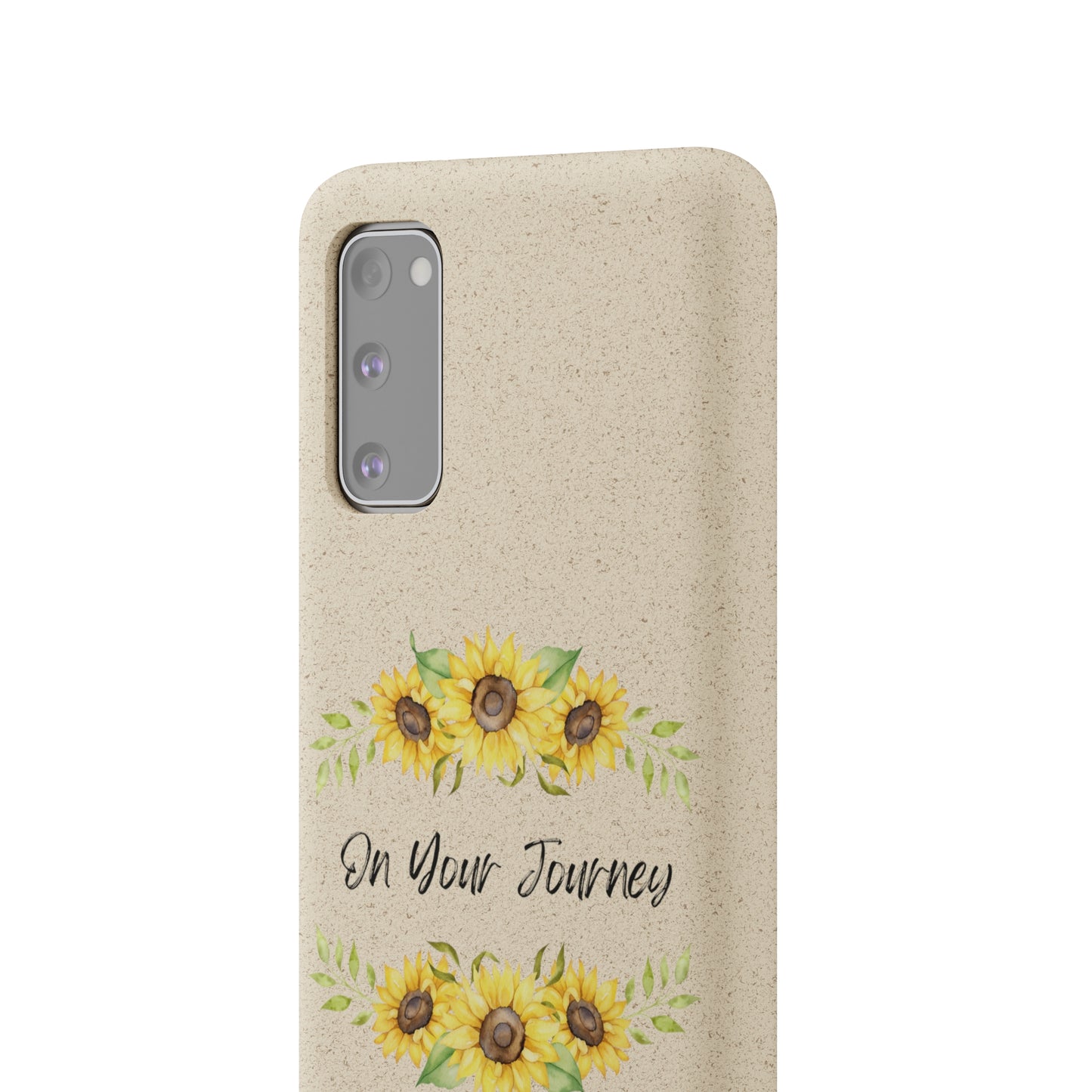 On Your Journey Flower Crown Biodegradable Cases