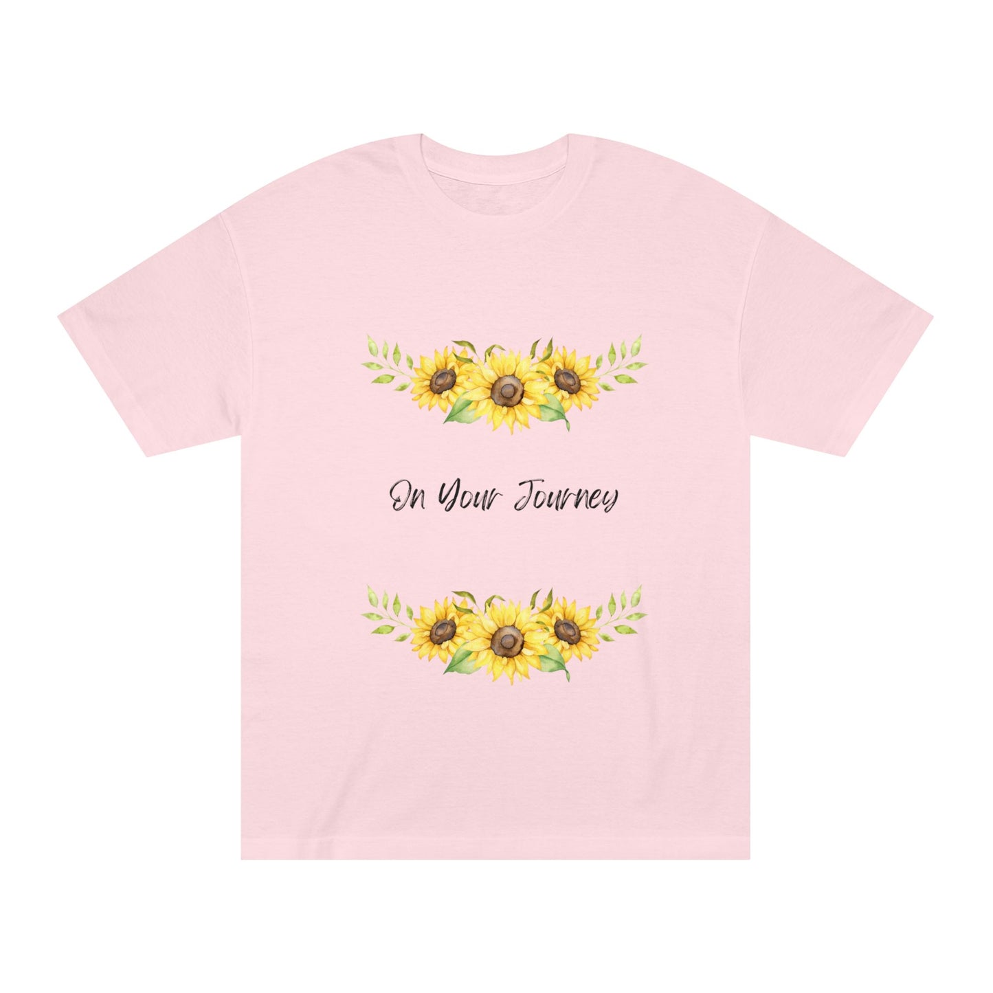 On Your Journey Flower Crown Unisex Classic Tee