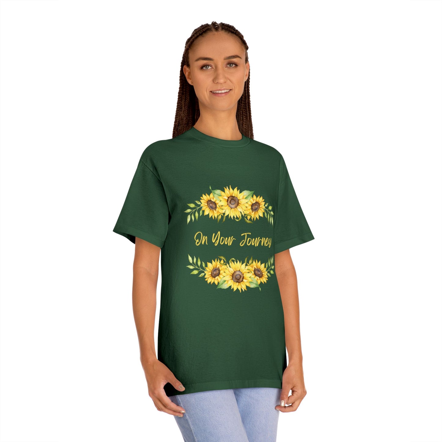 On Your Journey Flower Crown Unisex Classic Tee