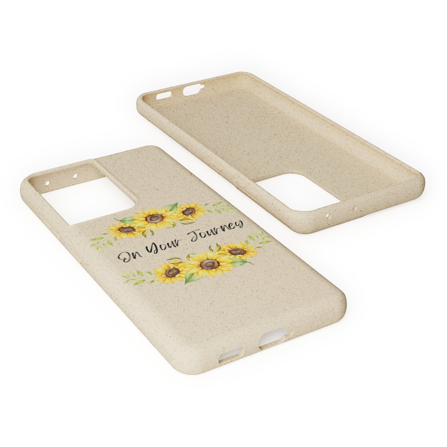 On Your Journey Flower Crown Biodegradable Cases