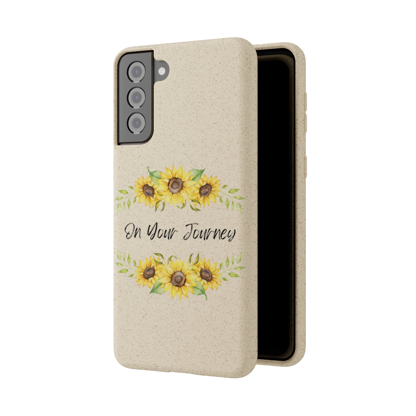 On Your Journey Flower Crown Biodegradable Cases