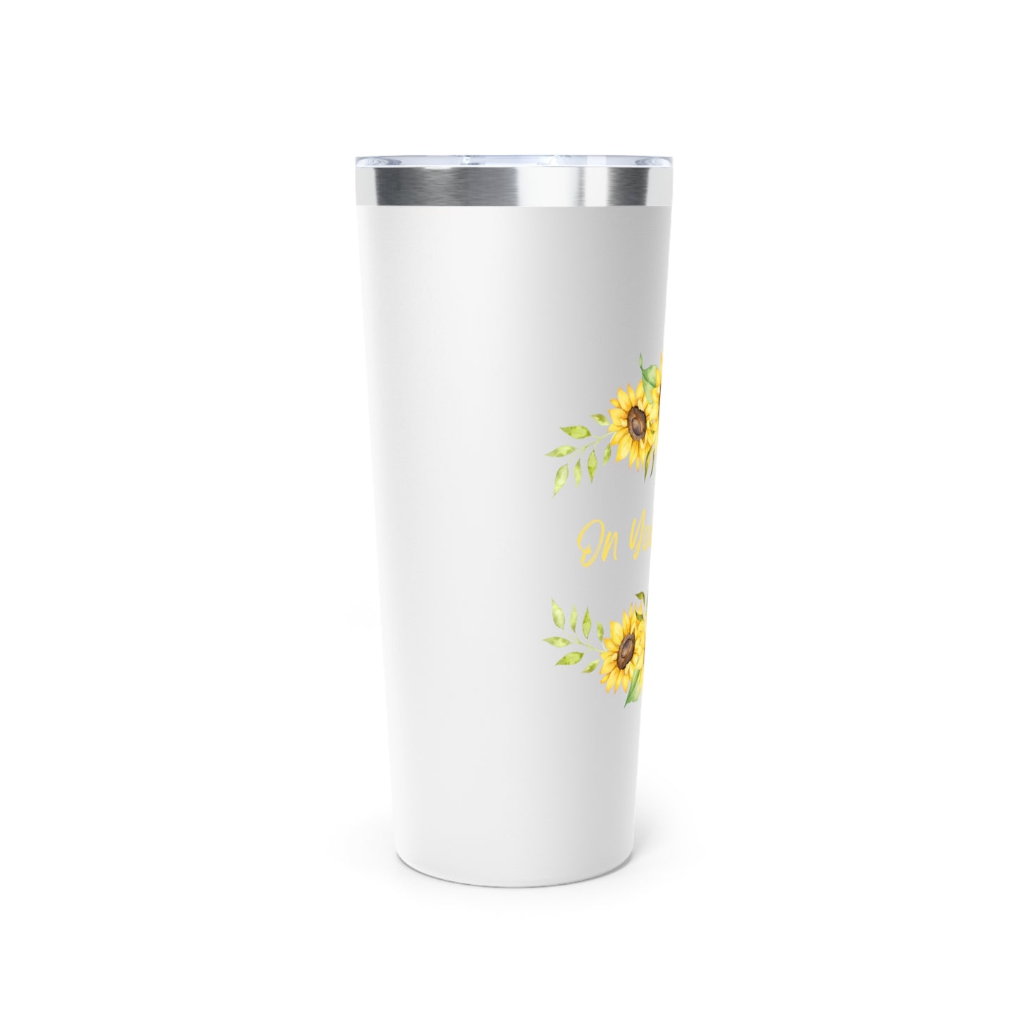 On Your Journey Flower Crown Copper Vacuum Insulated Tumbler, 22oz