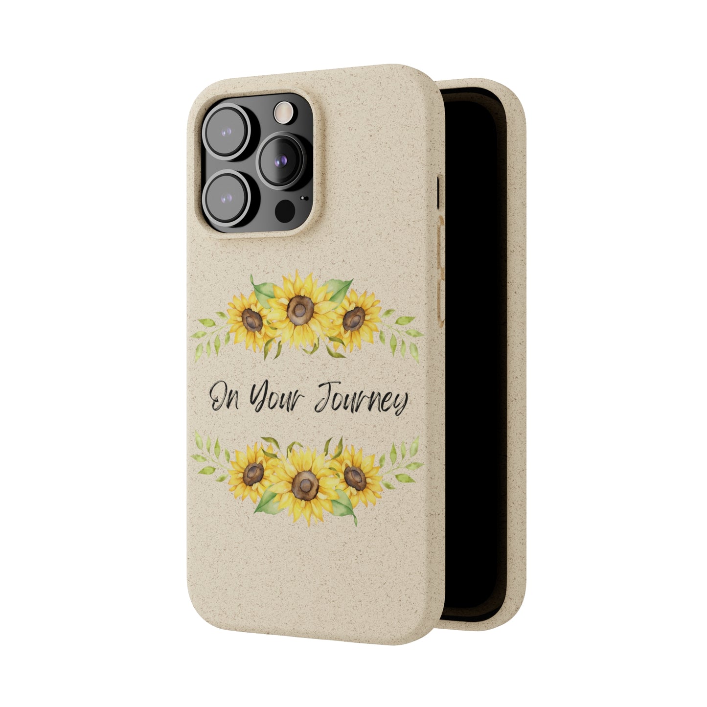 On Your Journey Flower Crown Biodegradable Cases