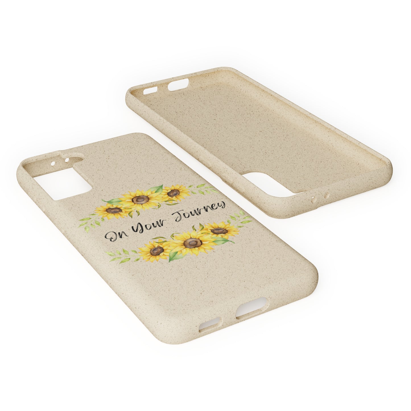 On Your Journey Flower Crown Biodegradable Cases