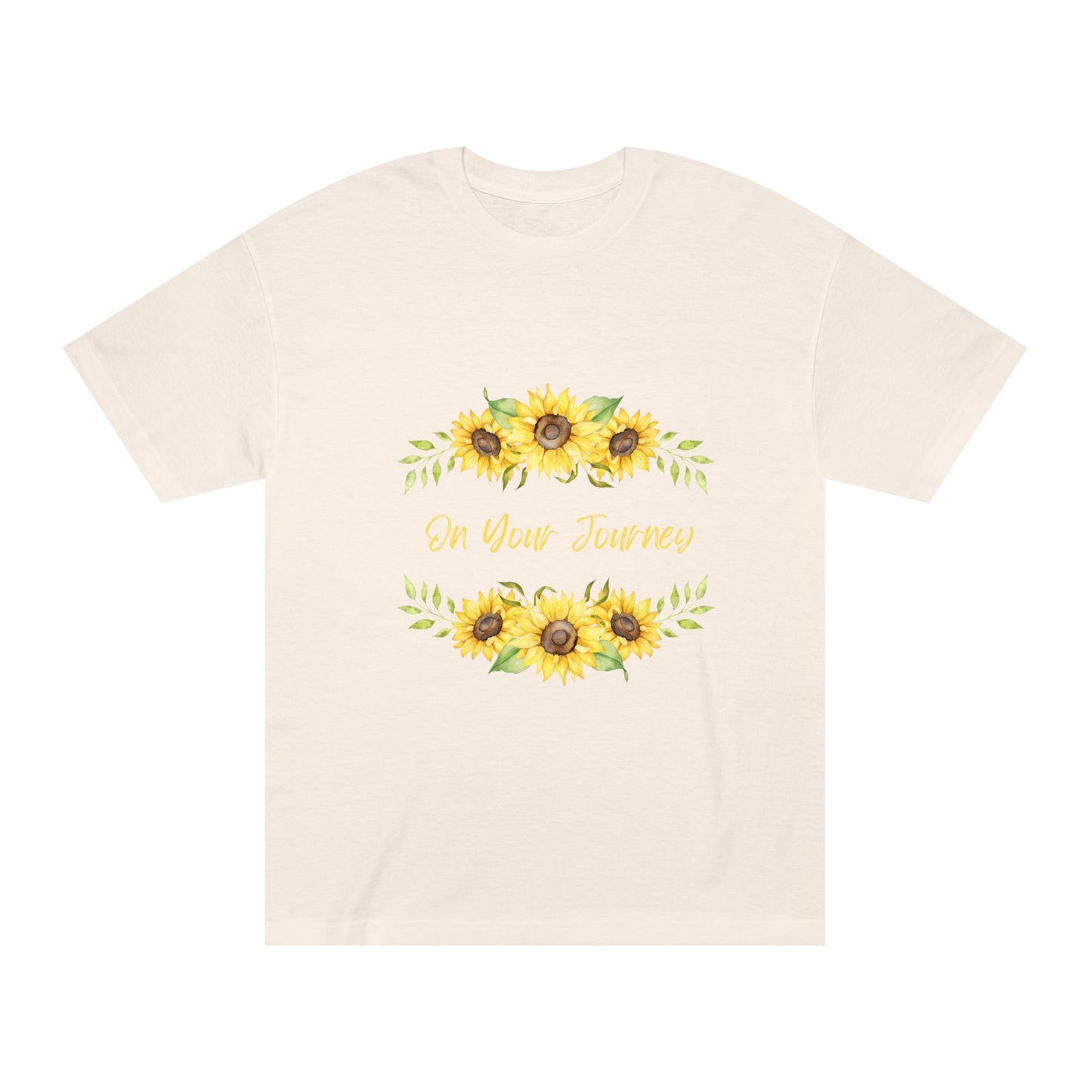 On Your Journey Flower Crown Unisex Classic Tee