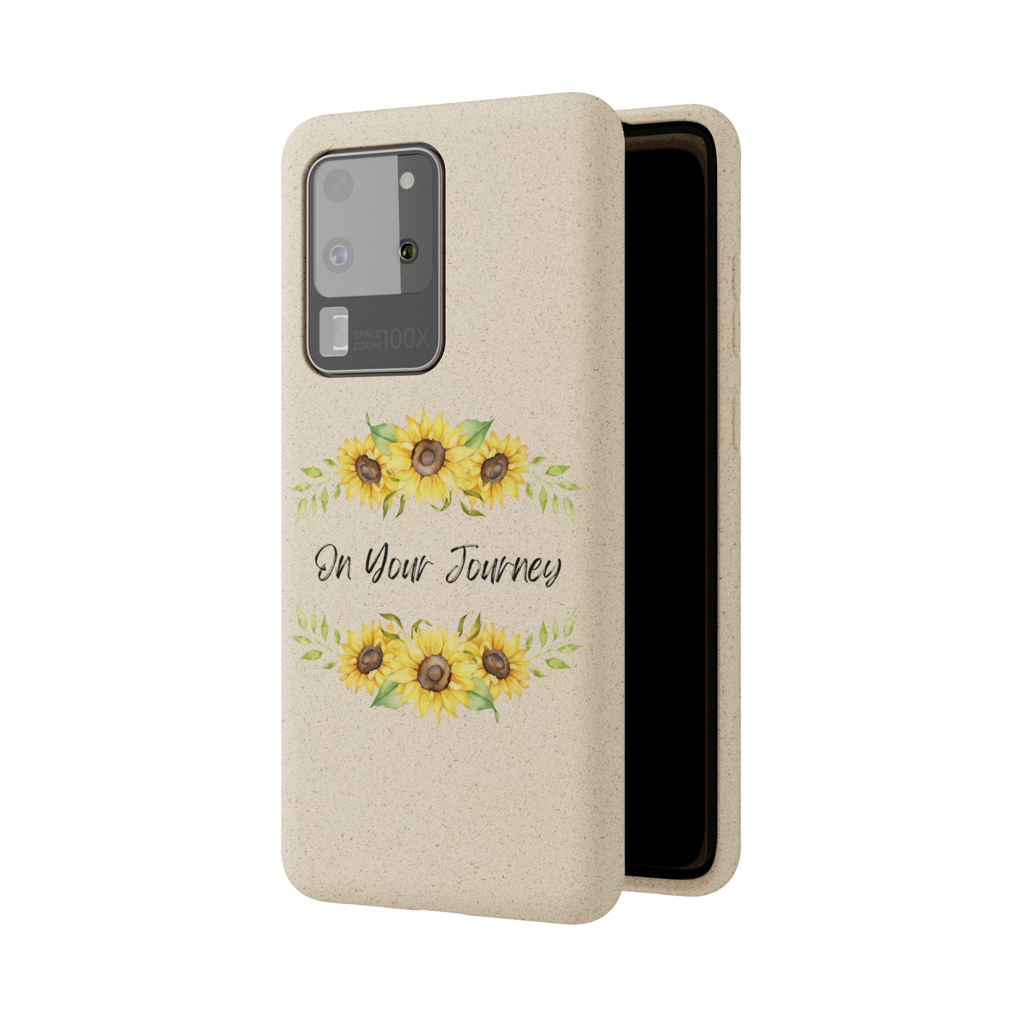 On Your Journey Flower Crown Biodegradable Cases