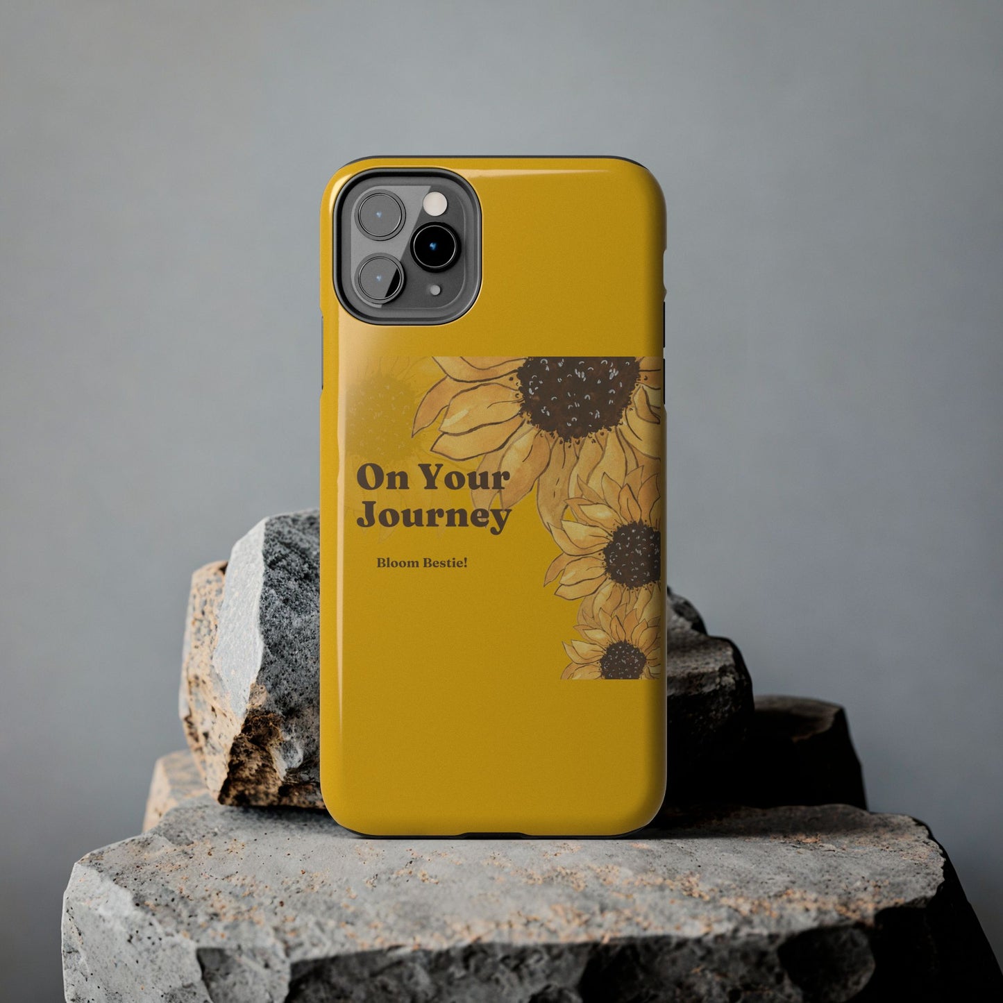 On Your Journey Sunflower Tough Phone Cases