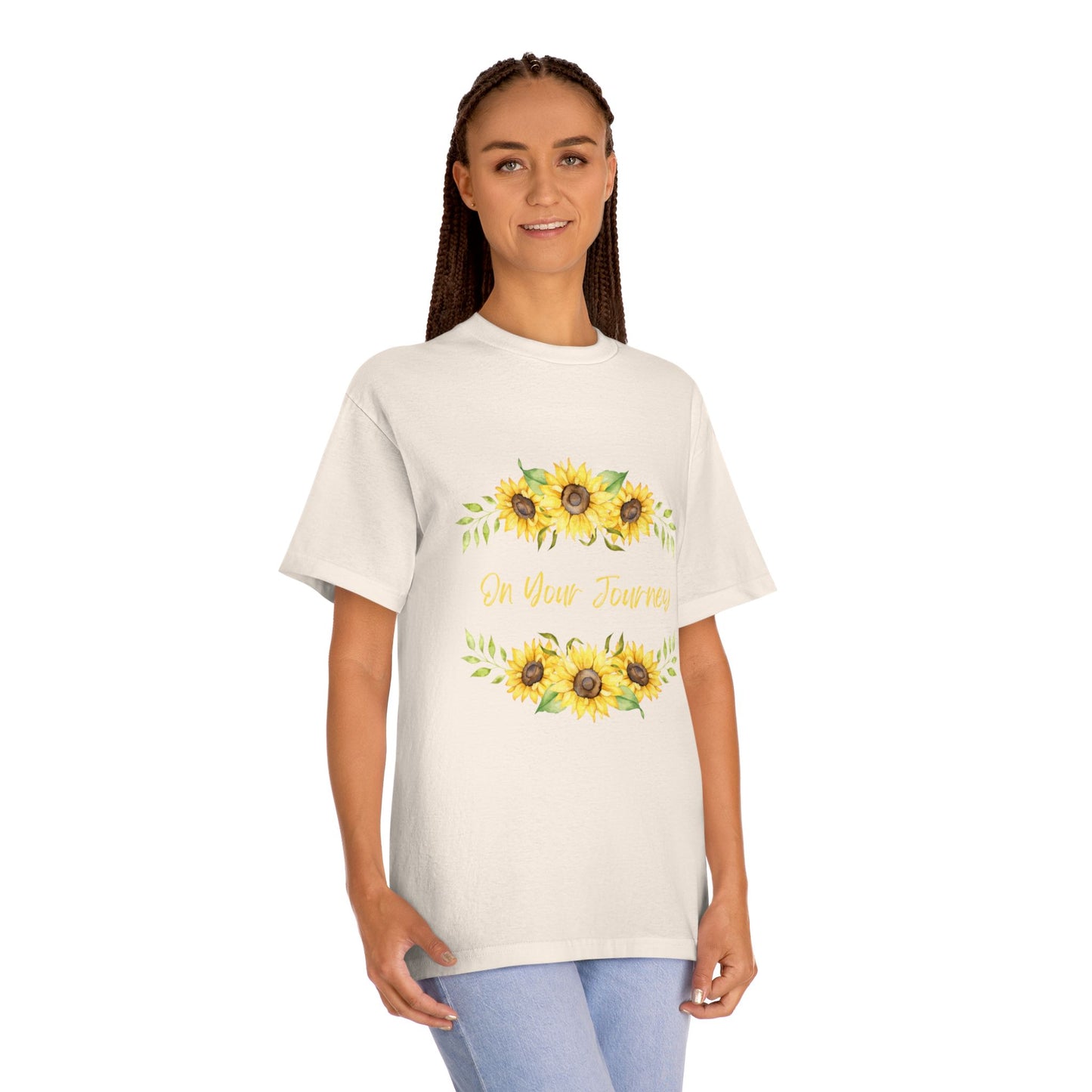 On Your Journey Flower Crown Unisex Classic Tee