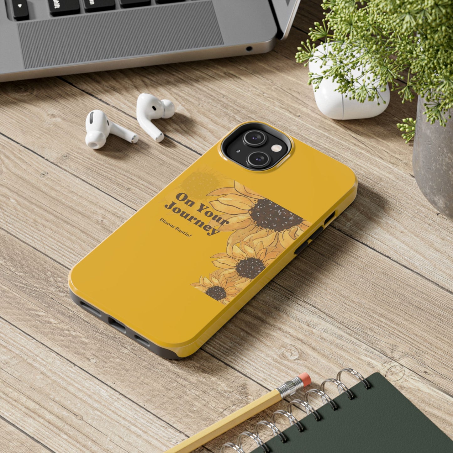 On Your Journey Sunflower Tough Phone Cases