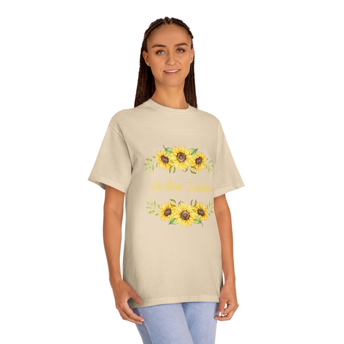 On Your Journey Flower Crown Unisex Classic Tee