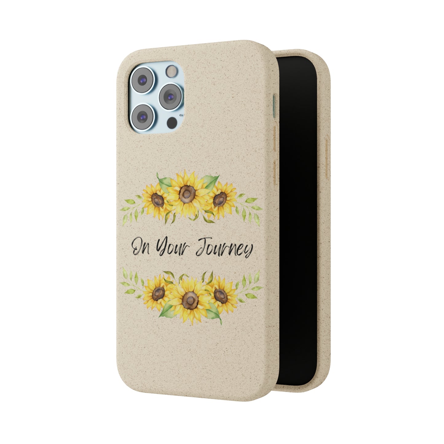 On Your Journey Flower Crown Biodegradable Cases