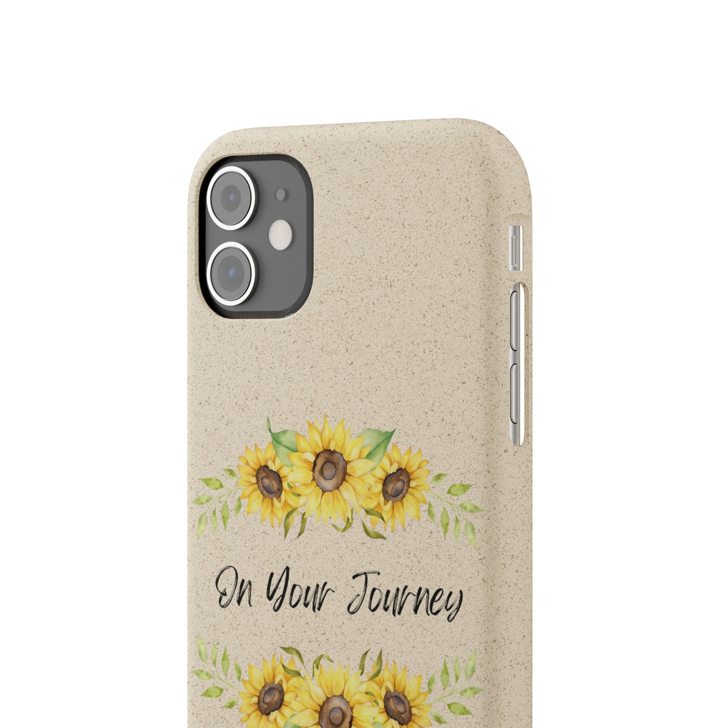 On Your Journey Flower Crown Biodegradable Cases