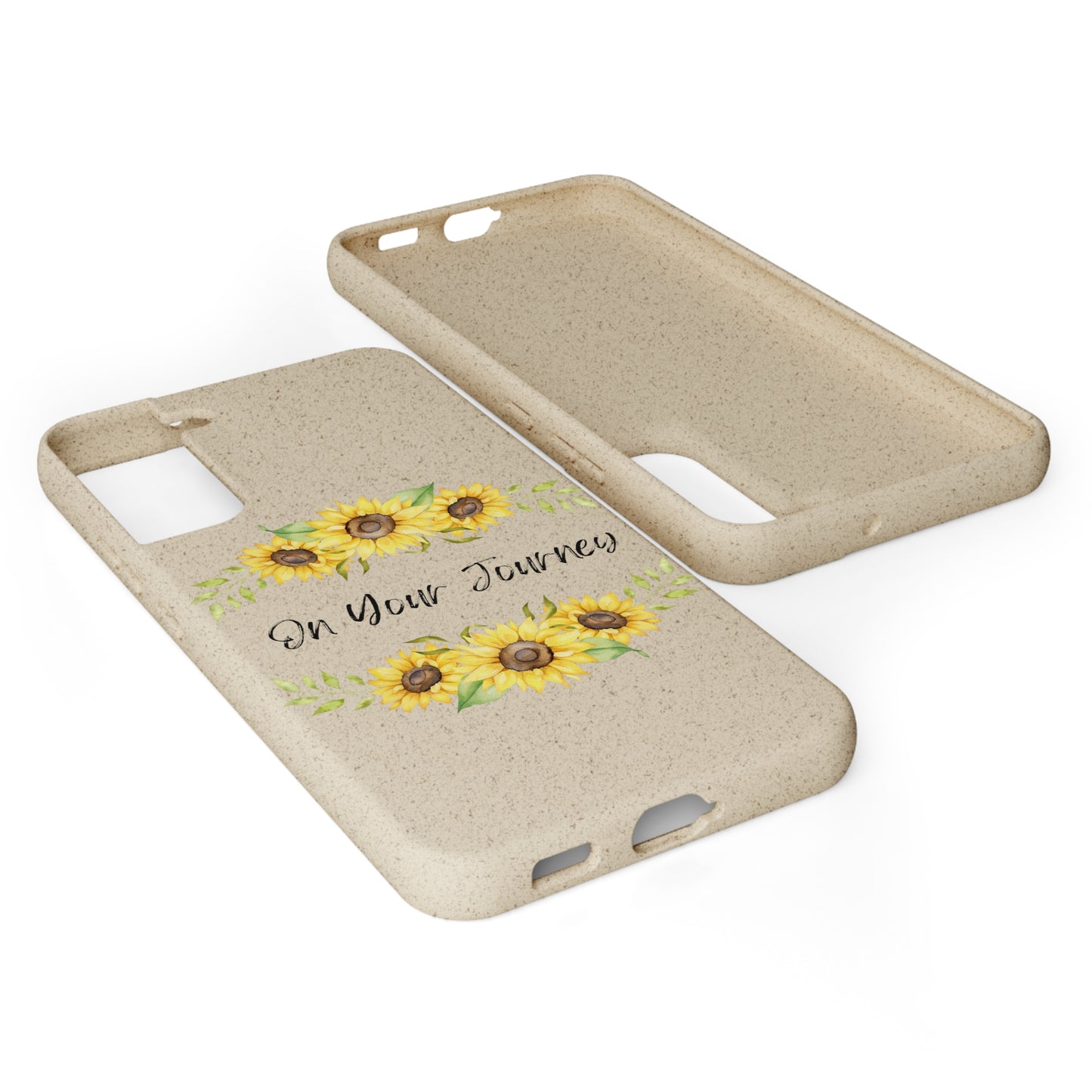 On Your Journey Flower Crown Biodegradable Cases