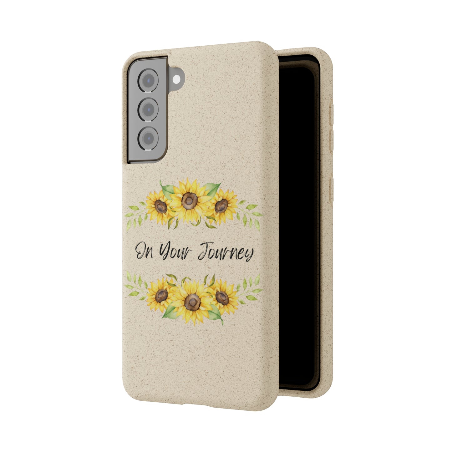 On Your Journey Flower Crown Biodegradable Cases