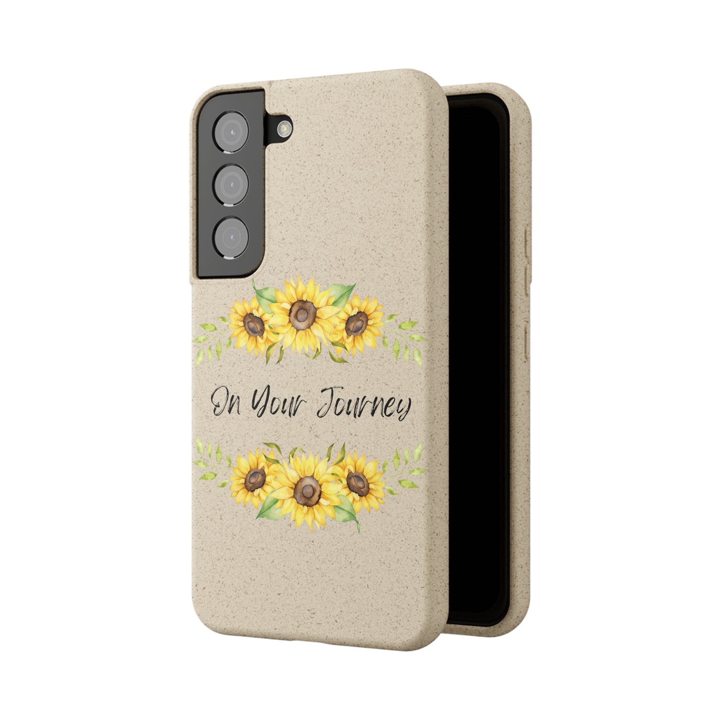 On Your Journey Flower Crown Biodegradable Cases