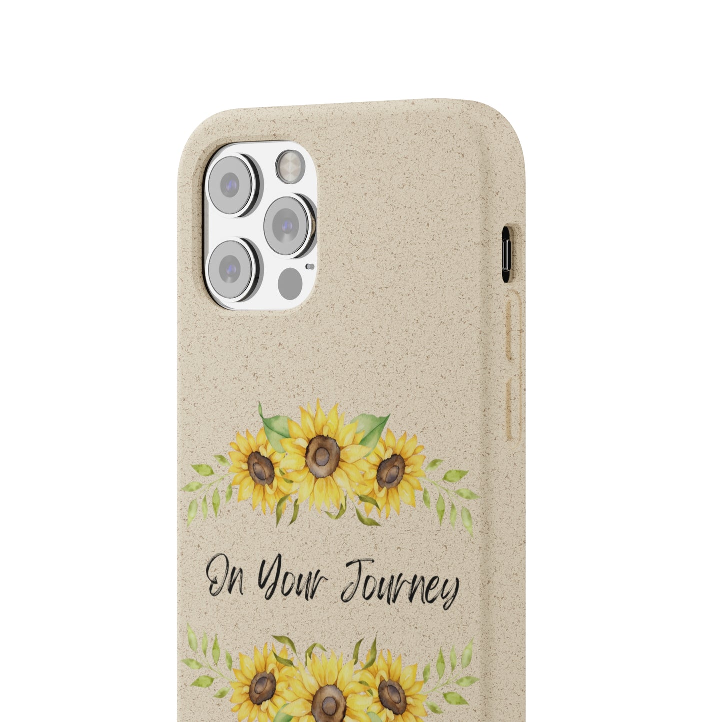 On Your Journey Flower Crown Biodegradable Cases