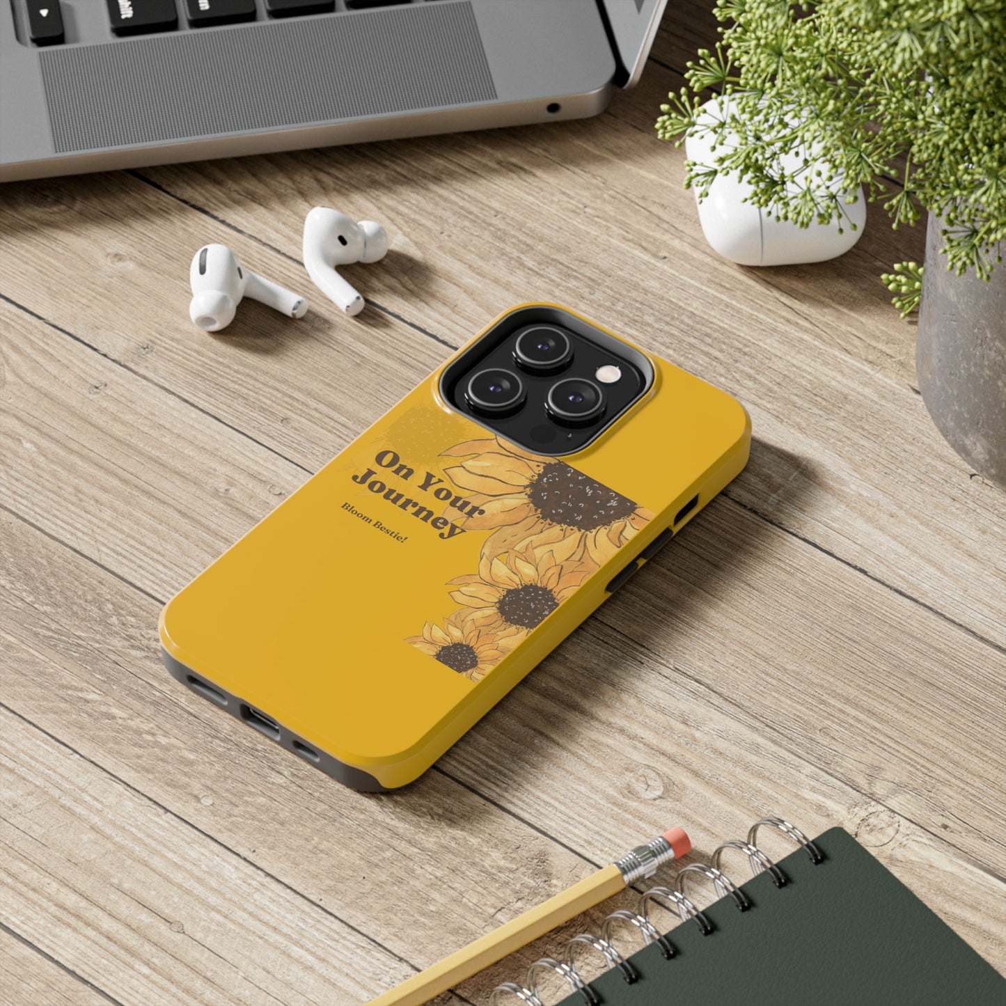 On Your Journey Sunflower Tough Phone Cases