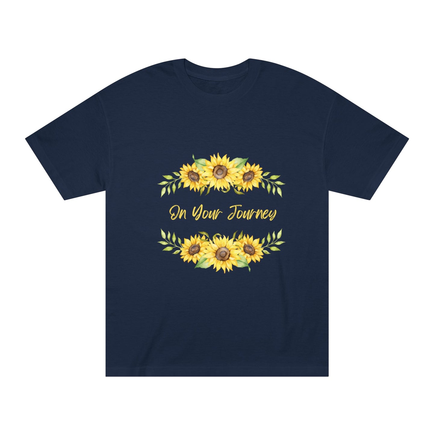 On Your Journey Flower Crown Unisex Classic Tee