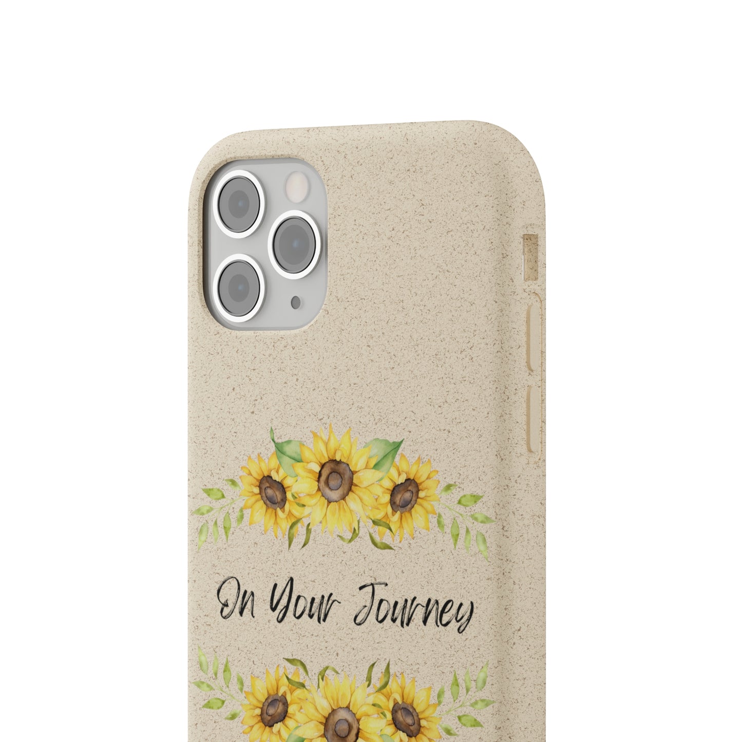 On Your Journey Flower Crown Biodegradable Cases