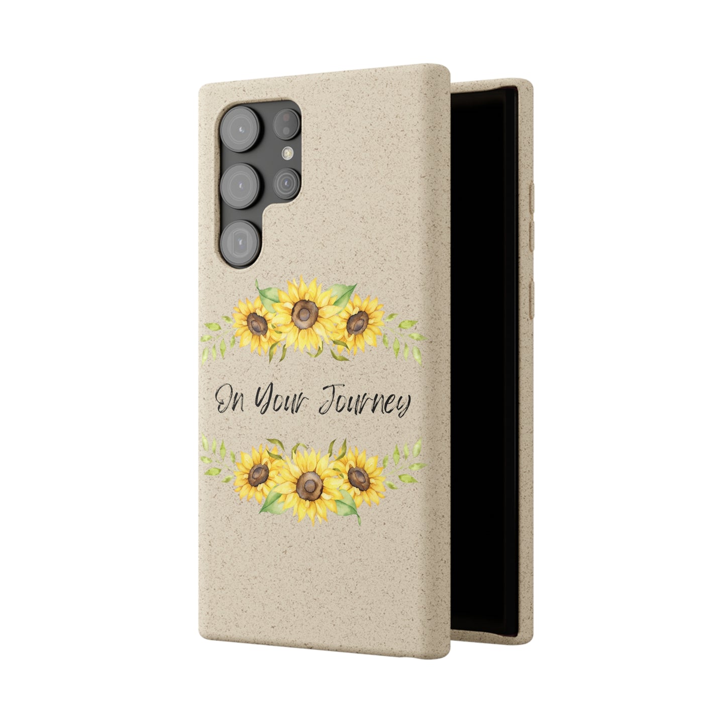 On Your Journey Flower Crown Biodegradable Cases