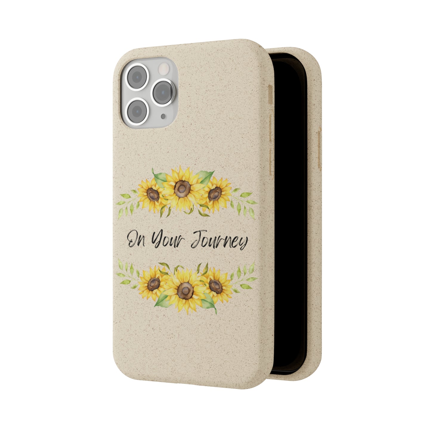 On Your Journey Flower Crown Biodegradable Cases