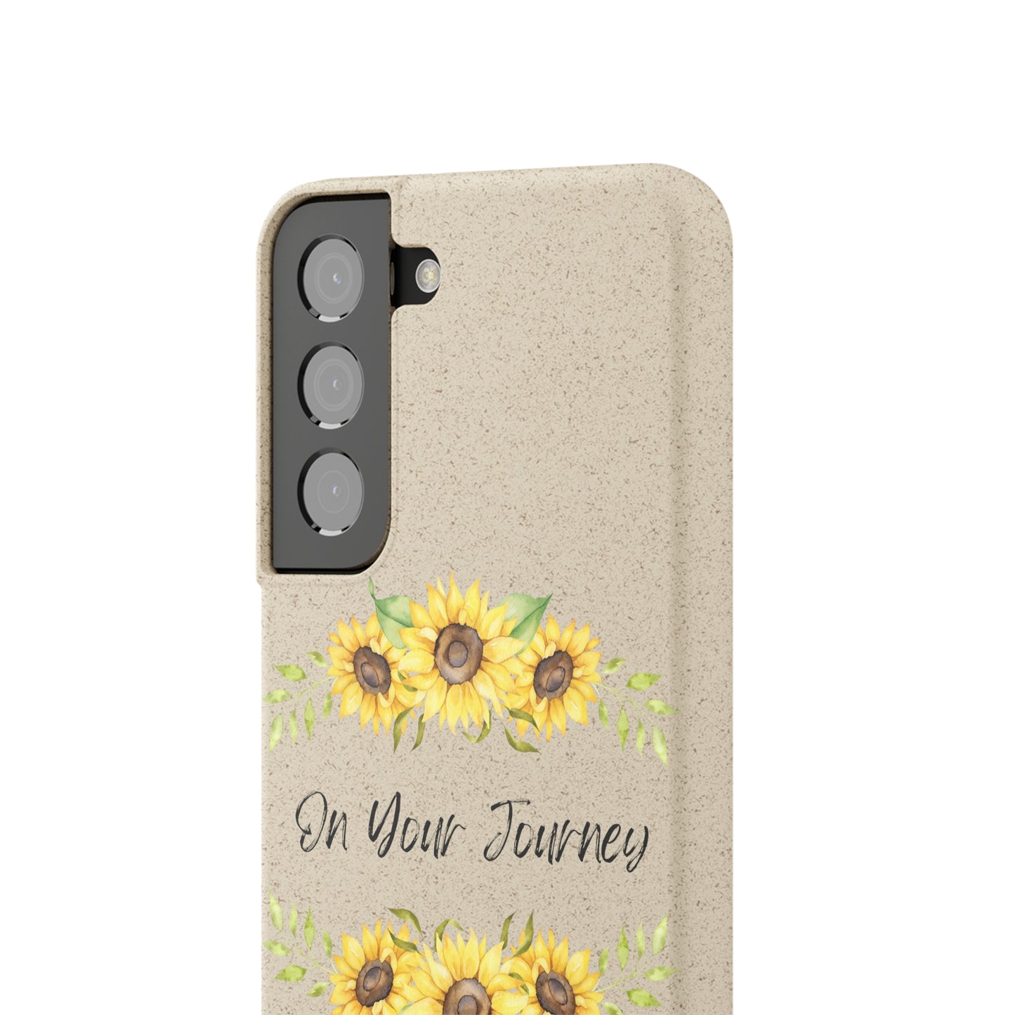 On Your Journey Flower Crown Biodegradable Cases