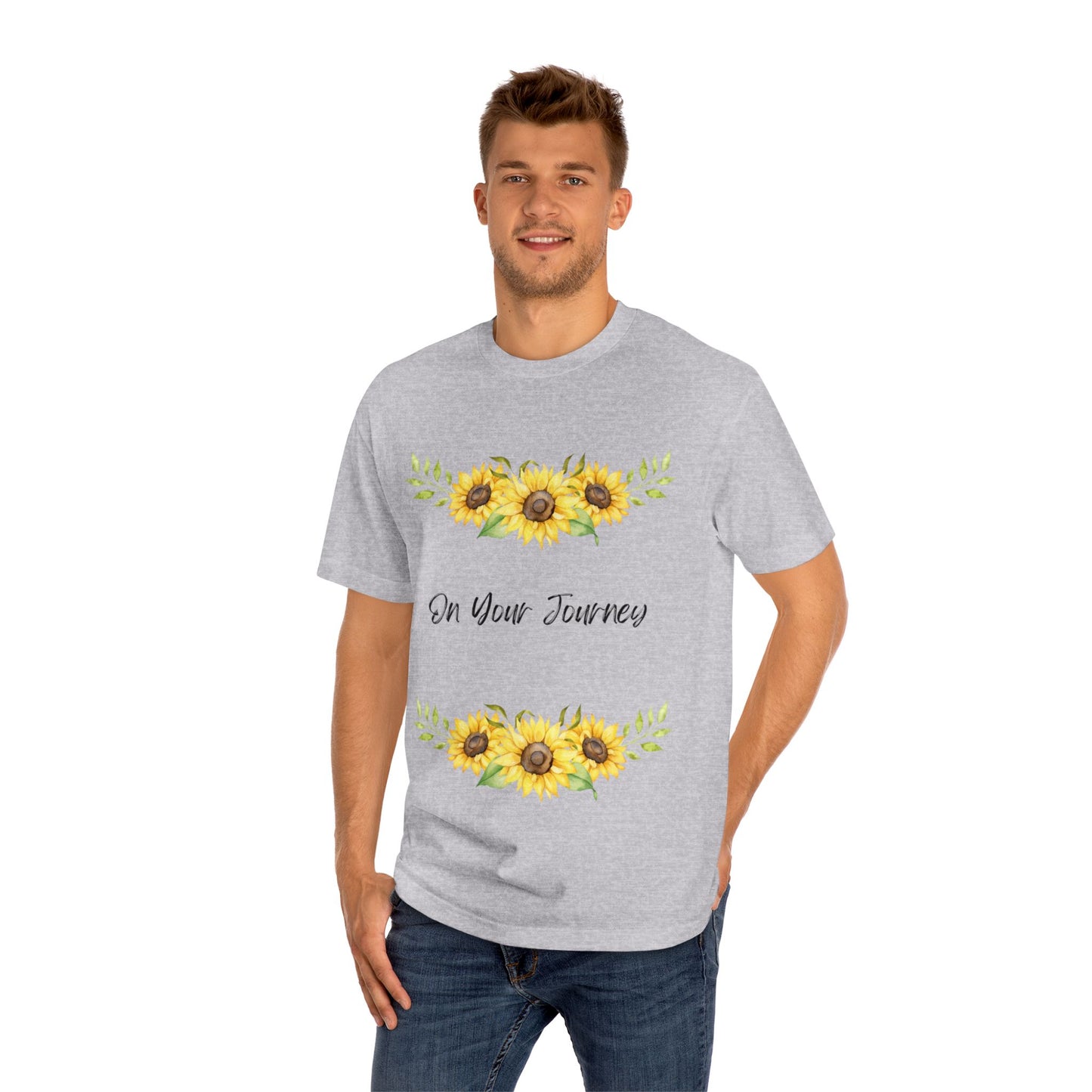 On Your Journey Flower Crown Unisex Classic Tee