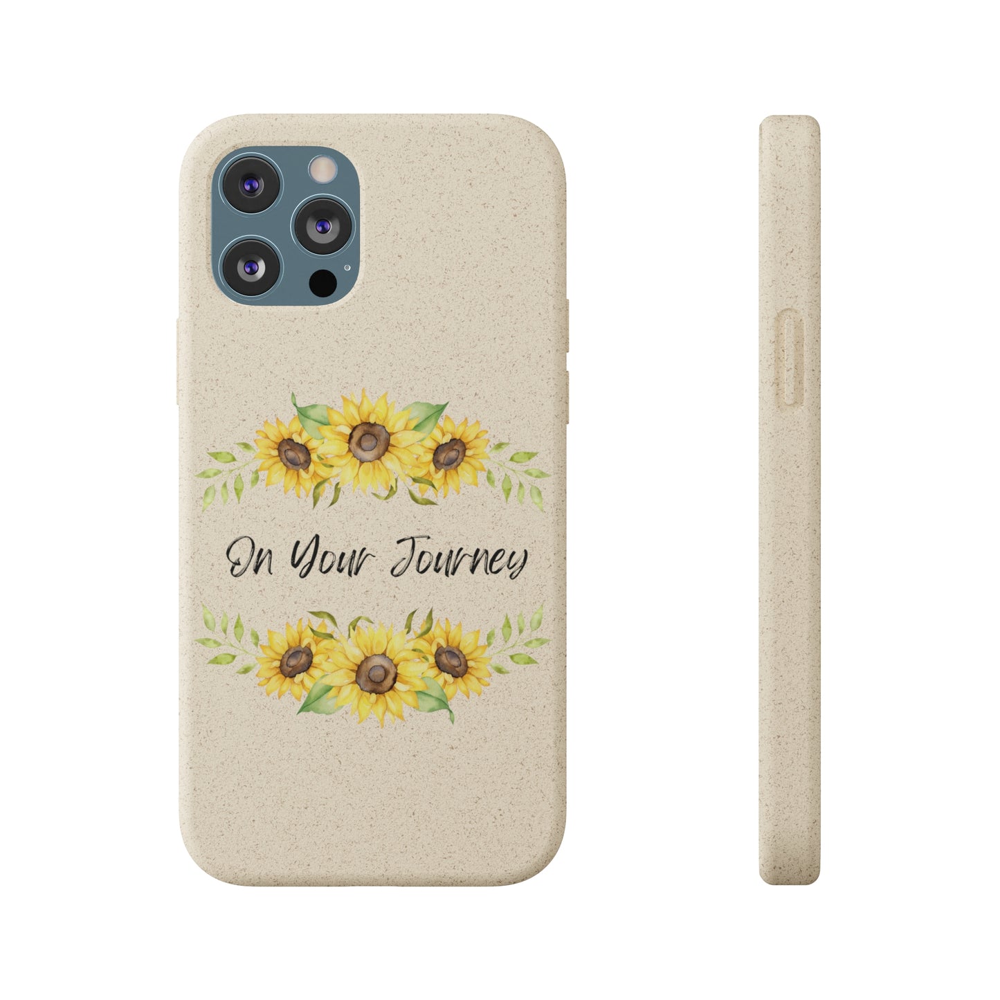 On Your Journey Flower Crown Biodegradable Cases