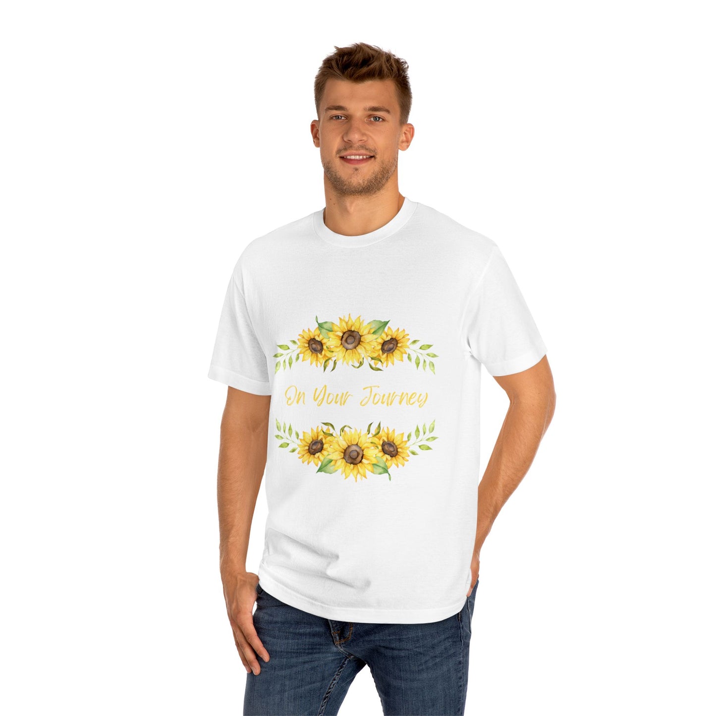 On Your Journey Flower Crown Unisex Classic Tee