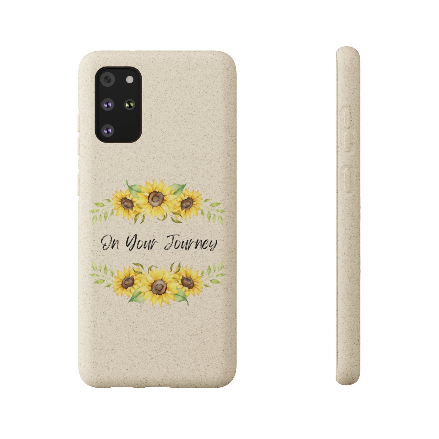 On Your Journey Flower Crown Biodegradable Cases