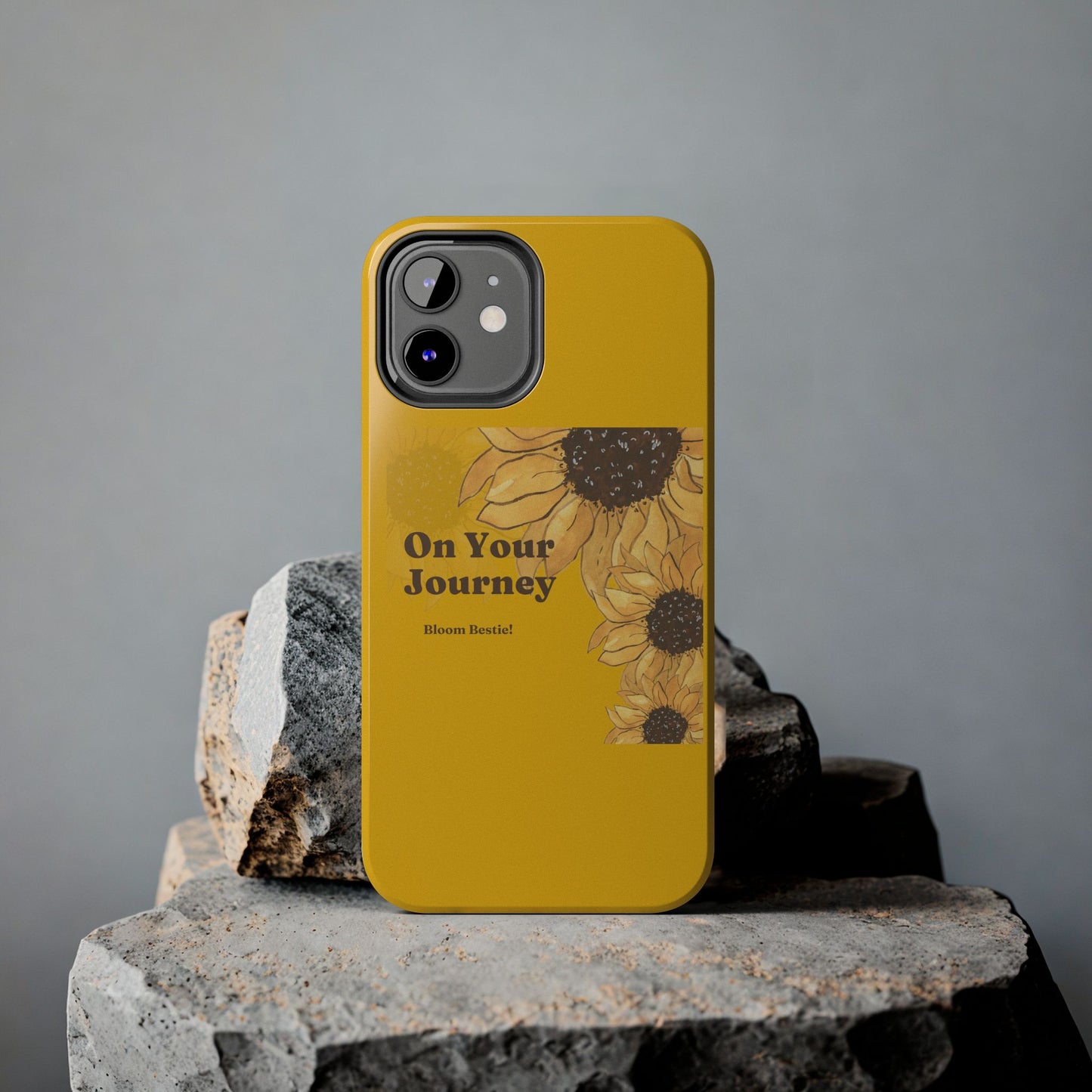 On Your Journey Sunflower Tough Phone Cases