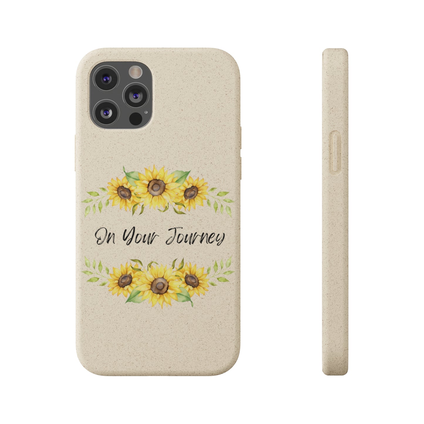 On Your Journey Flower Crown Biodegradable Cases