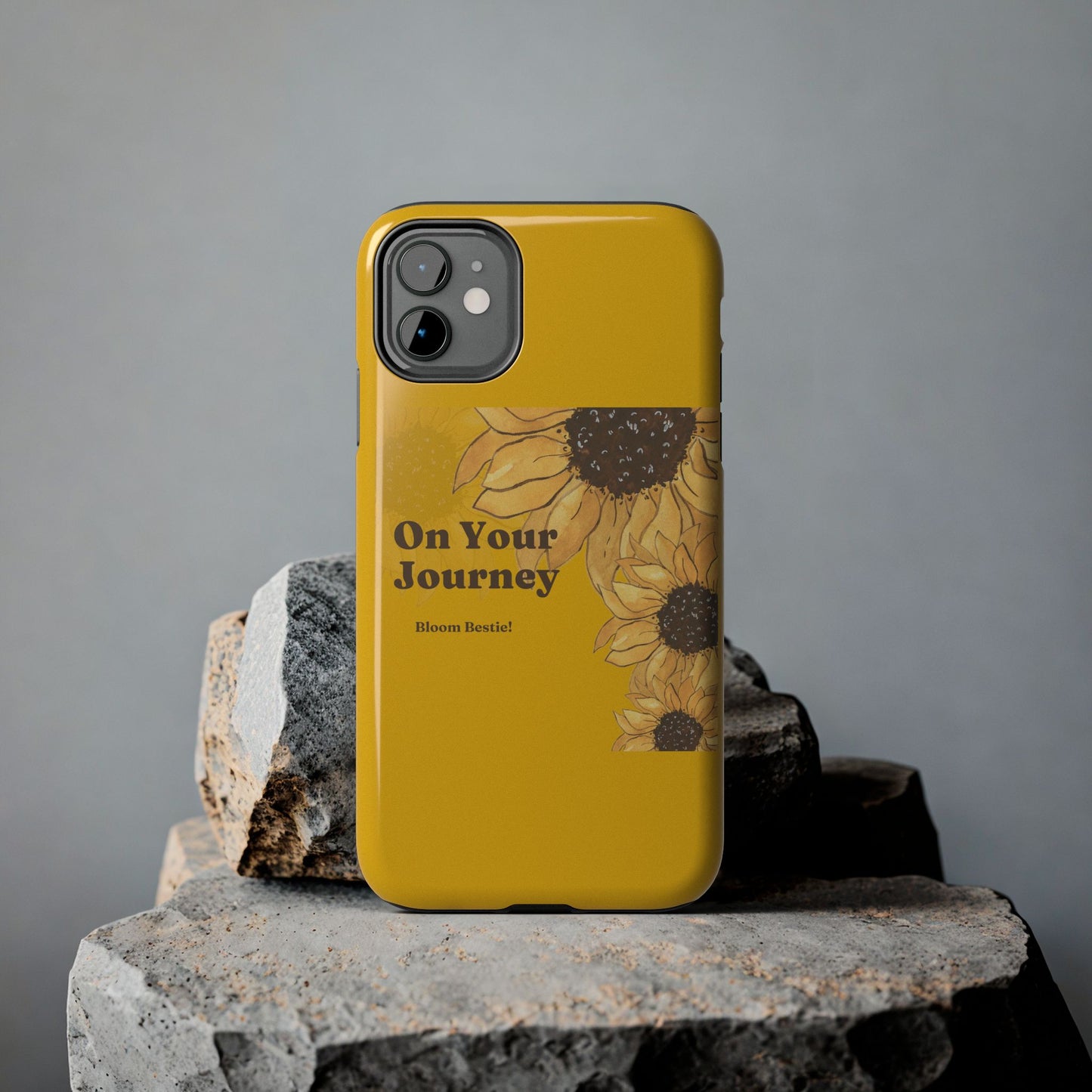 On Your Journey Sunflower Tough Phone Cases