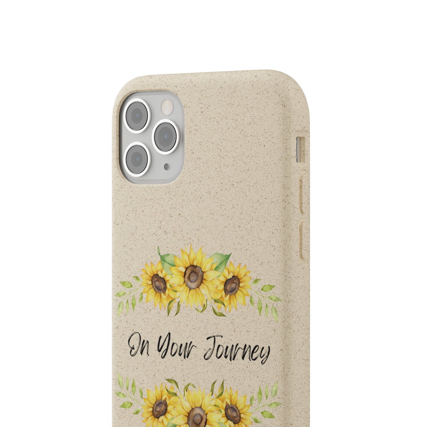 On Your Journey Flower Crown Biodegradable Cases