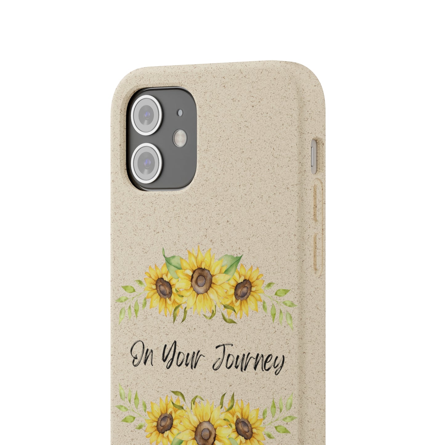 On Your Journey Flower Crown Biodegradable Cases