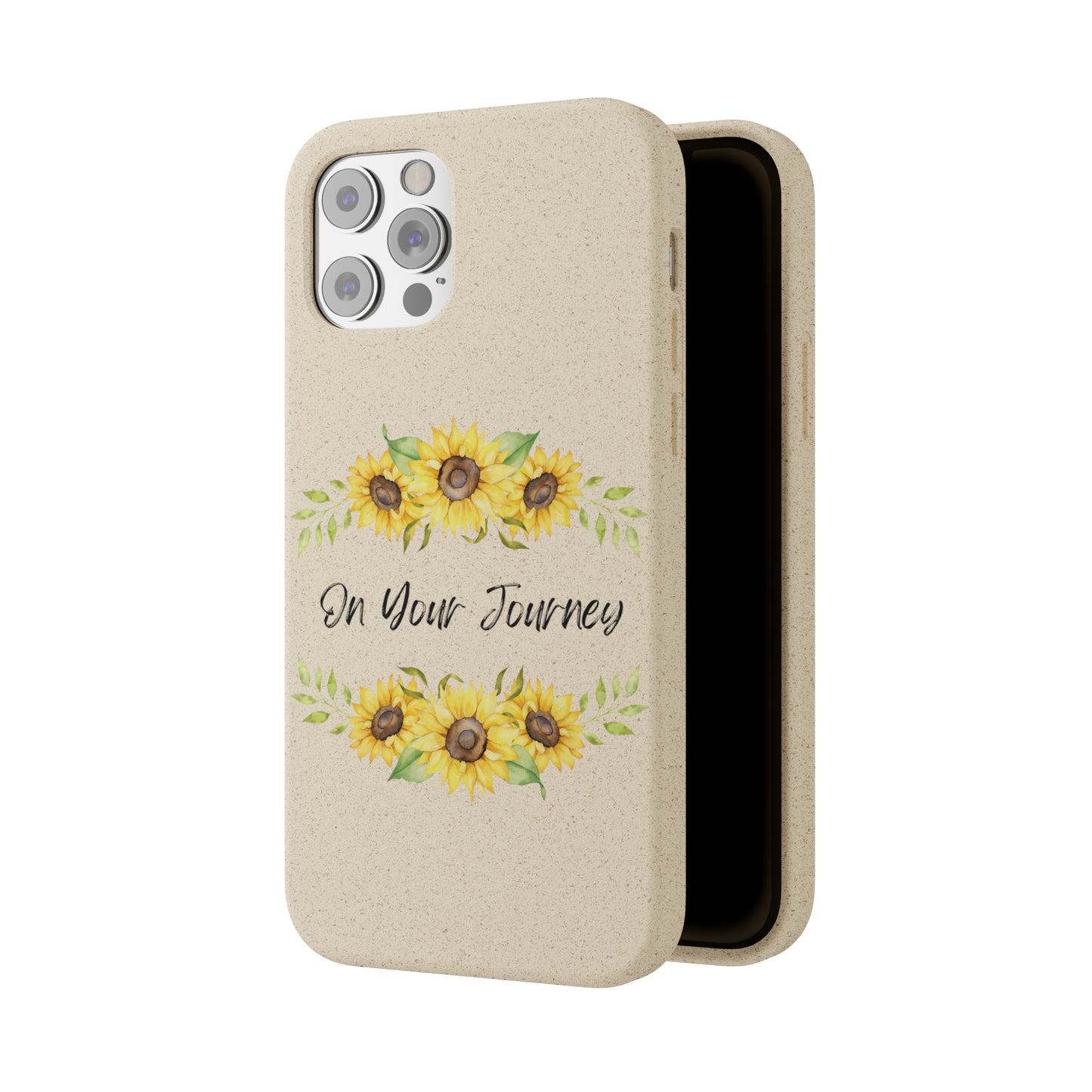 On Your Journey Flower Crown Biodegradable Cases