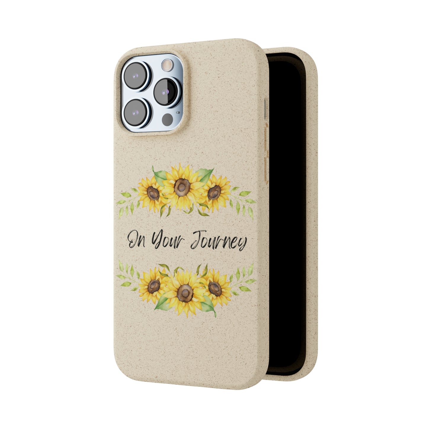 On Your Journey Flower Crown Biodegradable Cases