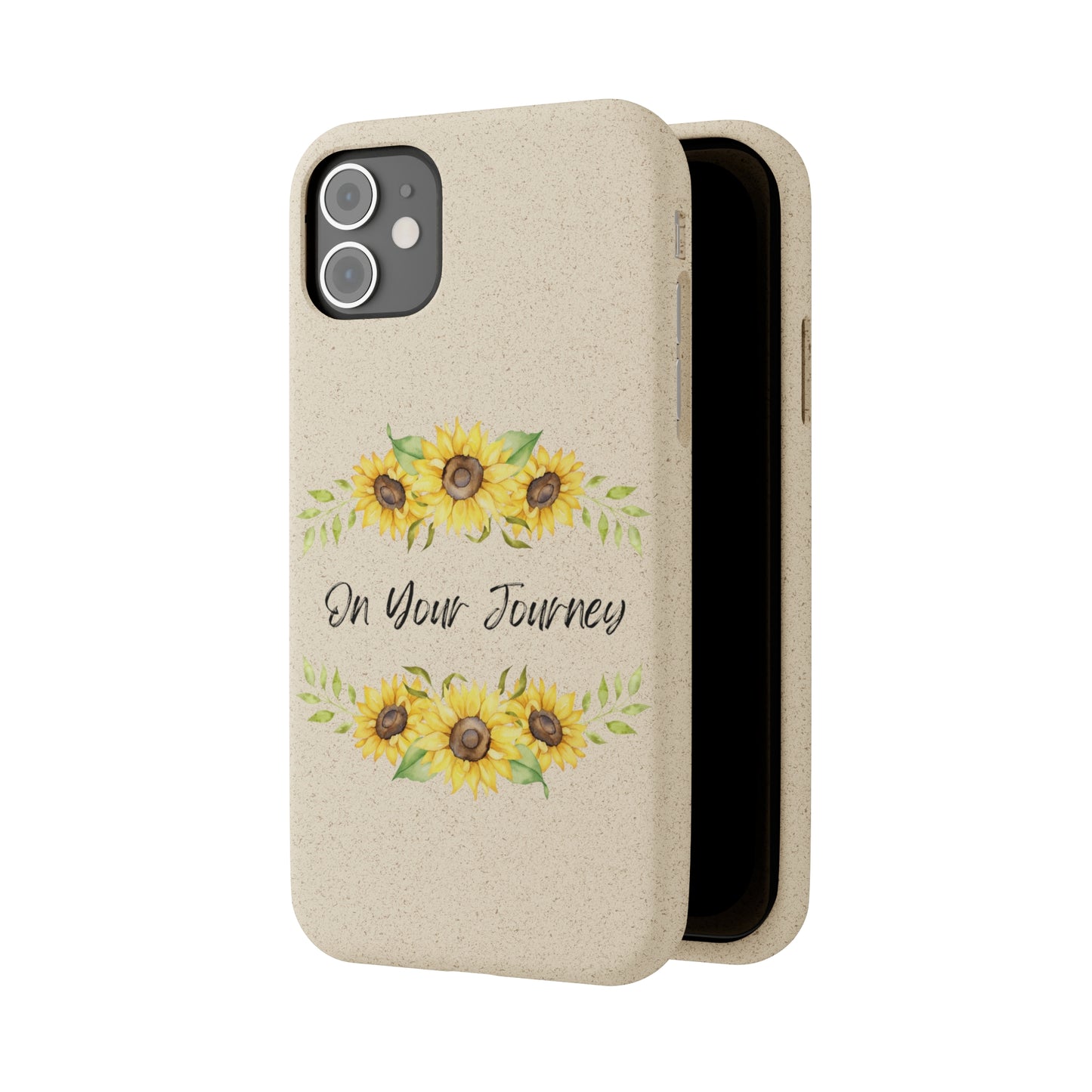 On Your Journey Flower Crown Biodegradable Cases