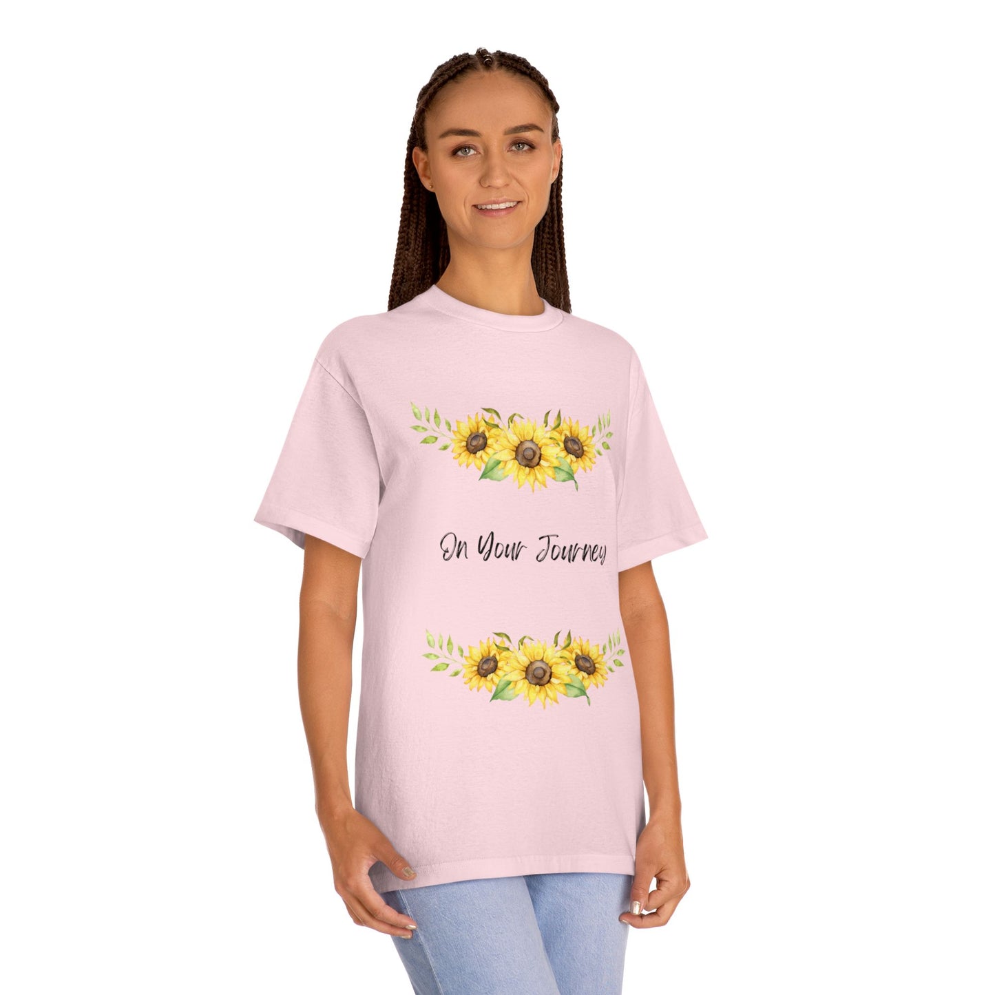 On Your Journey Flower Crown Unisex Classic Tee