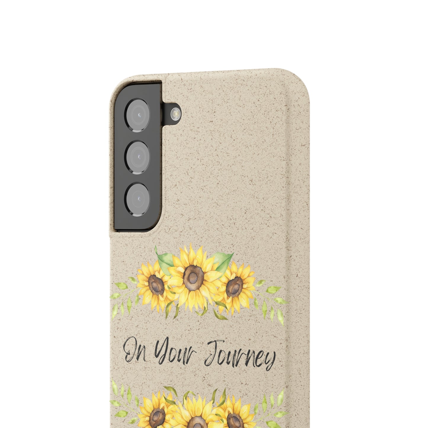 On Your Journey Flower Crown Biodegradable Cases