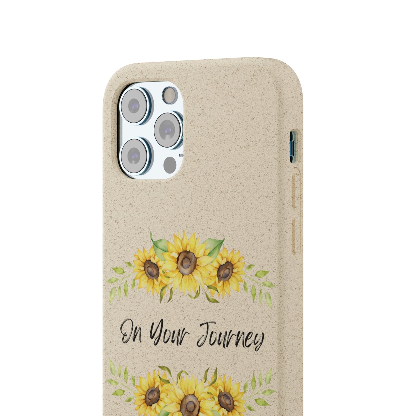 On Your Journey Flower Crown Biodegradable Cases