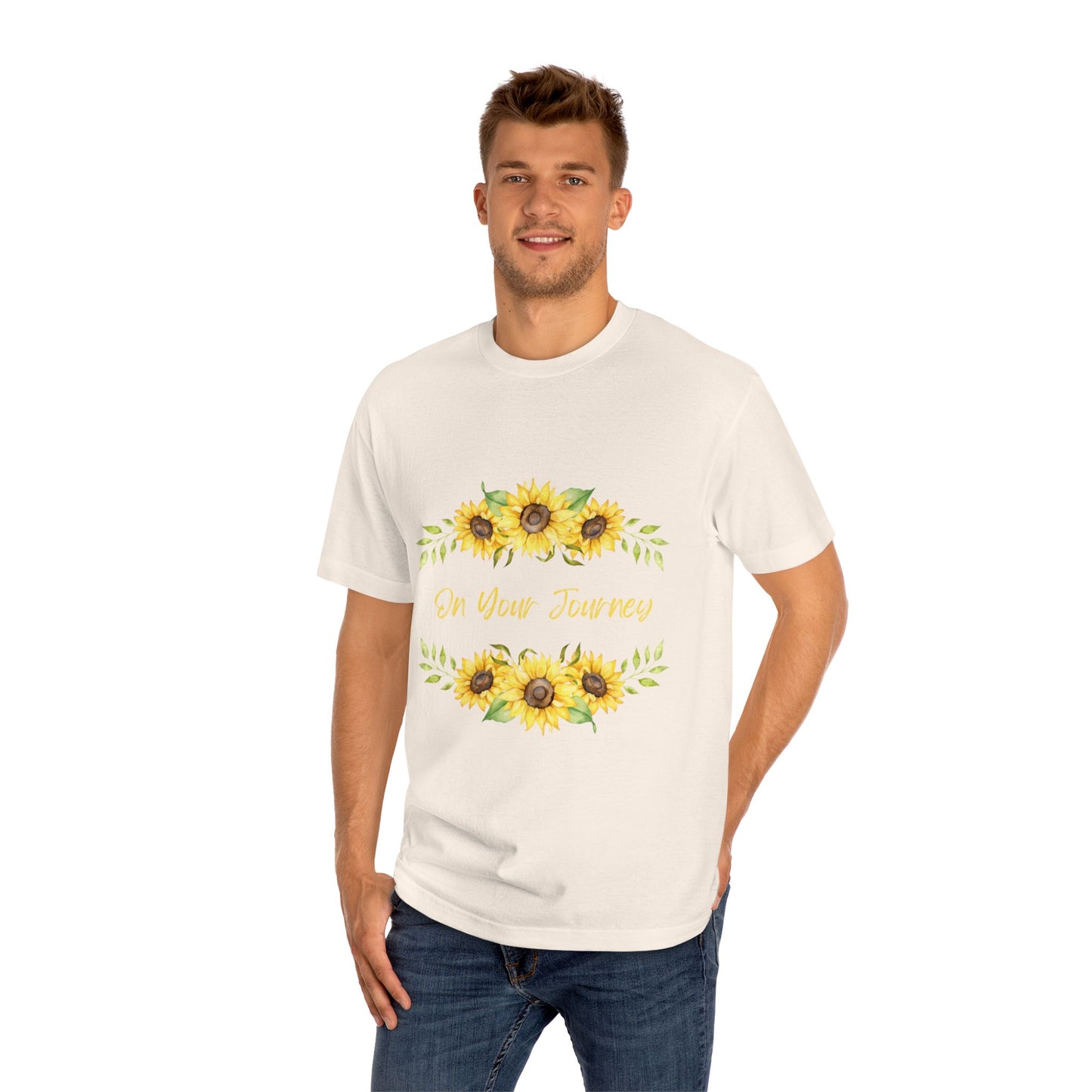 On Your Journey Flower Crown Unisex Classic Tee