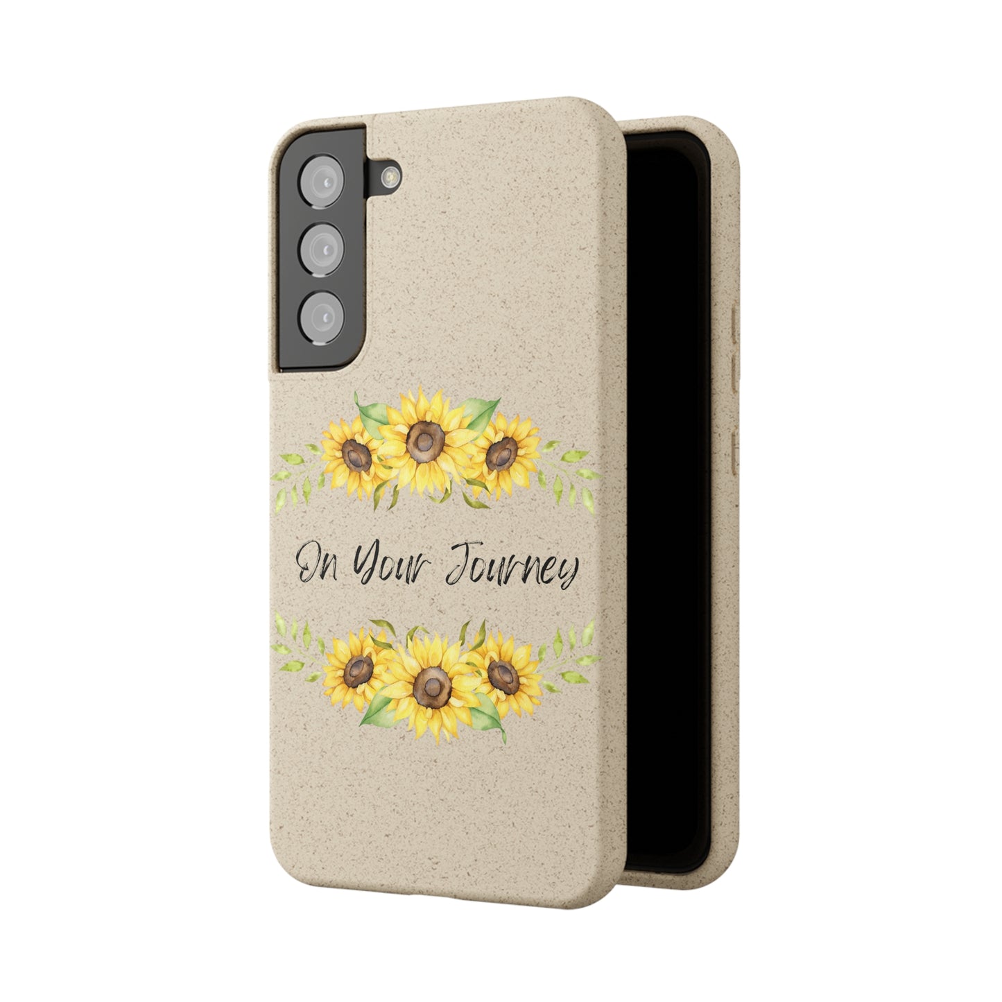 On Your Journey Flower Crown Biodegradable Cases