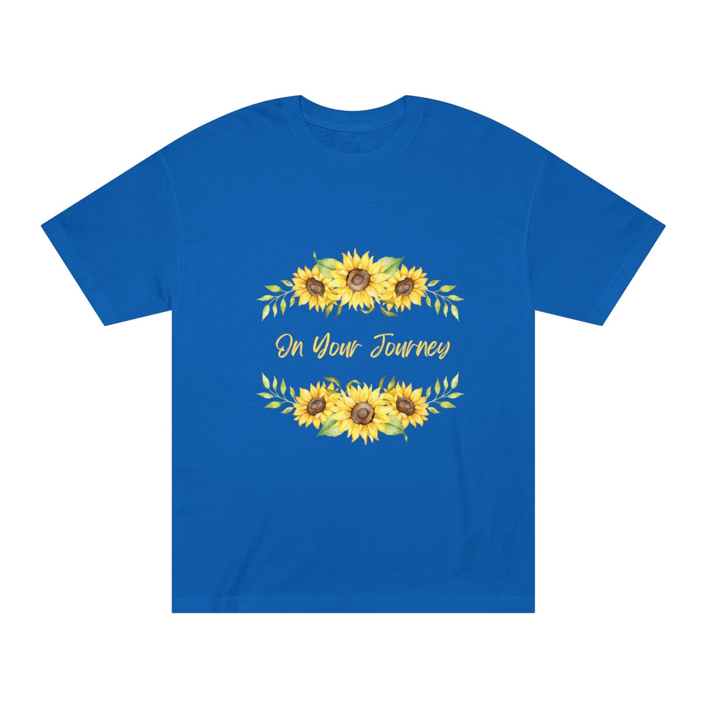 On Your Journey Flower Crown Unisex Classic Tee